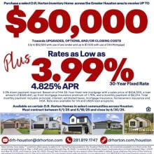  D.R. Horton New homes. Now ready. 